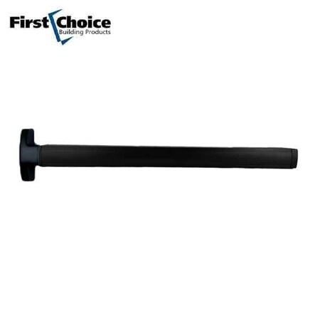 First Choice FIRSTCHOIC3690 VERTICAL ROD DEVICE 253.80 EXIT ONLY, NO TRIM 36 INCHES BLACK ANODIZED FCH-369036-BL